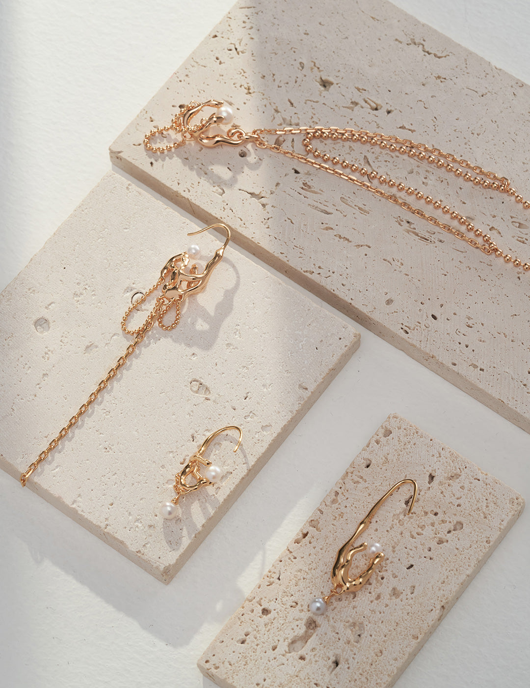 S925 Sterling Silver Earring Set with Jewelry, Life Serie, Single Piece per Pack